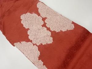 リサイクル　絞り抽象模様名古屋帯